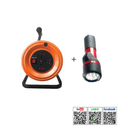 ็Heavy Duty Double Wheel Cable Reel EH2-M2110+SJ-8329